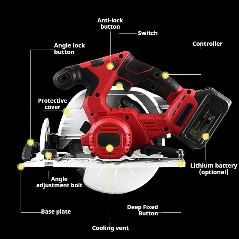 Power Tools In Electrical - Brushless Lithium Electric Cutting Machine High