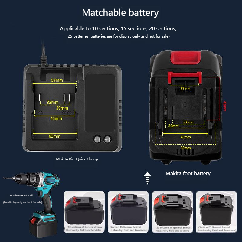 EU US 18V 21V Charger For Maki - Power Tools Jobs recension och pris