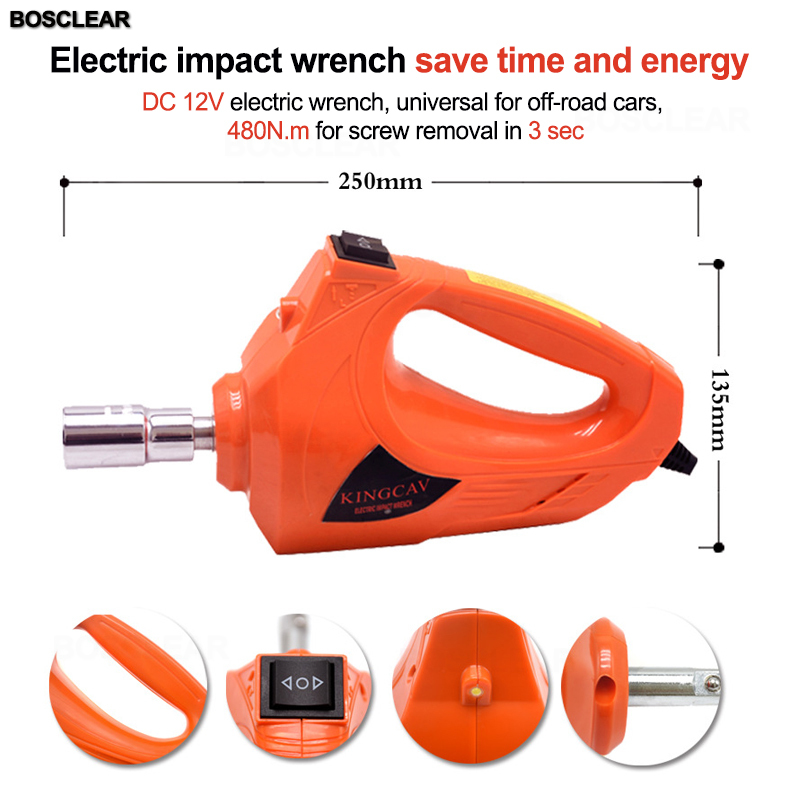 DC 12V 480N.m Electric impact  - Power Toolbox recension och pris