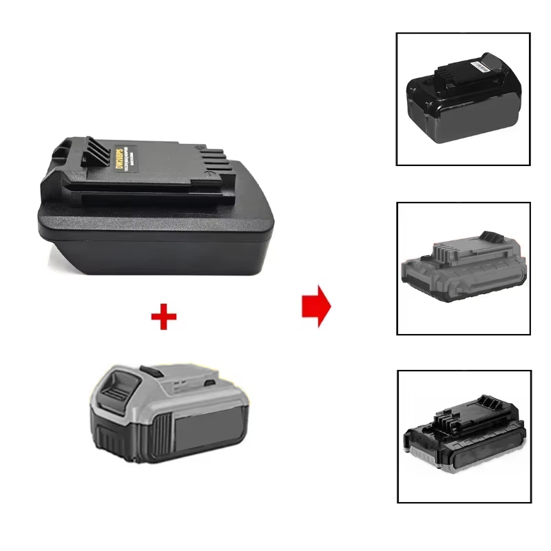 Battery Adapter for Dewal DCB  - Black+Decker Tool 20V Max recension och pris
