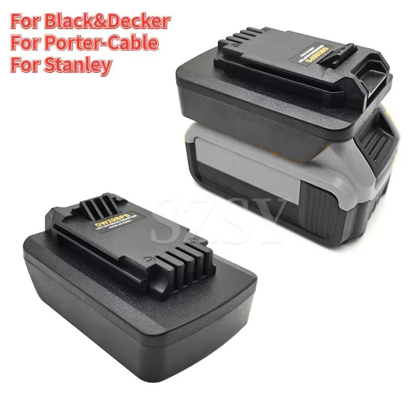 Battery Adapter for Dewal DCB  - Black+Decker Tool 20V Max recension och pris