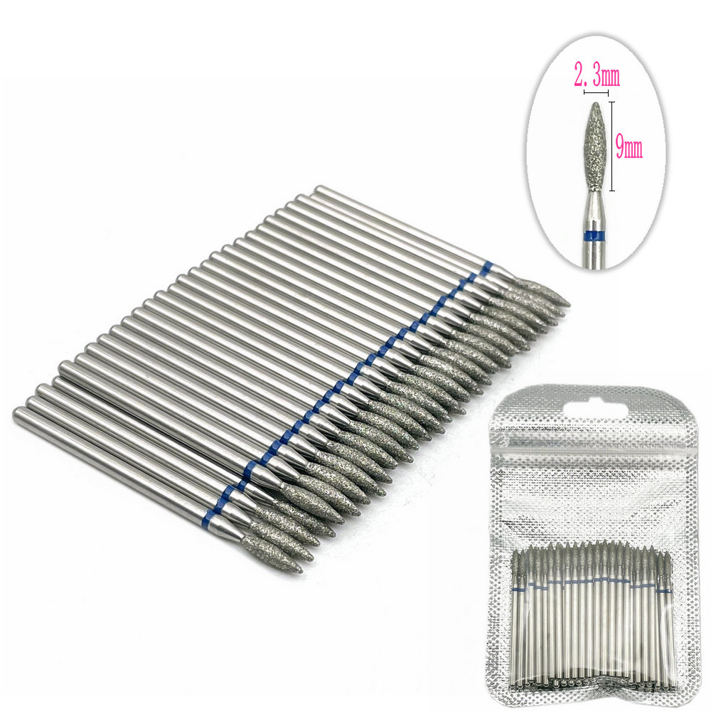 50pcs Nail Diamond Drill Bit S - Power Tools Jobs recension och pris
